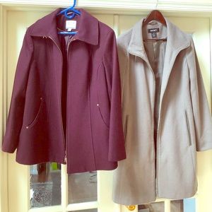 Nautica and DKNY winter coats, new/never worn